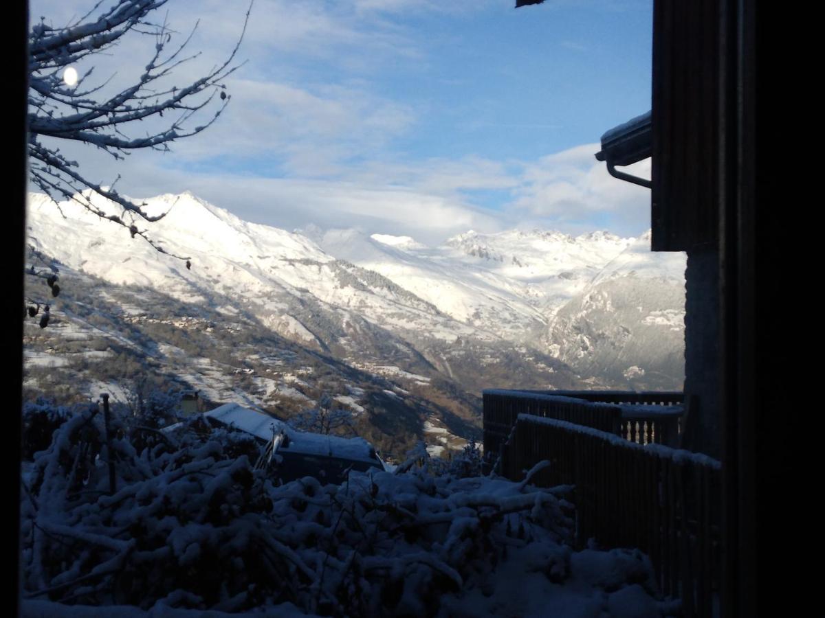 La Plagne Proche Montchavin Appartement Calme Vue Top Exteriér fotografie